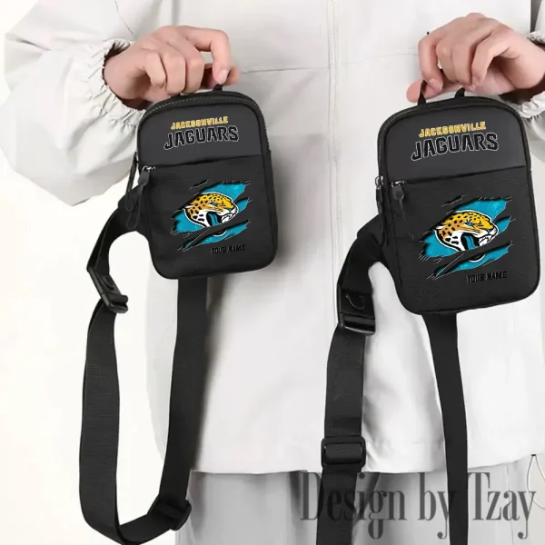Jacksonville Jaguars Men Multi-Function Sports Chest Bag Men SPTFCB015 - Image 3