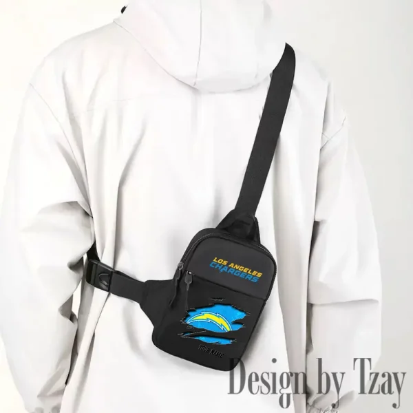 Los Angeles Chargers Men Multi-Function Sports Chest Bag Men SPTFCB018 - Image 2