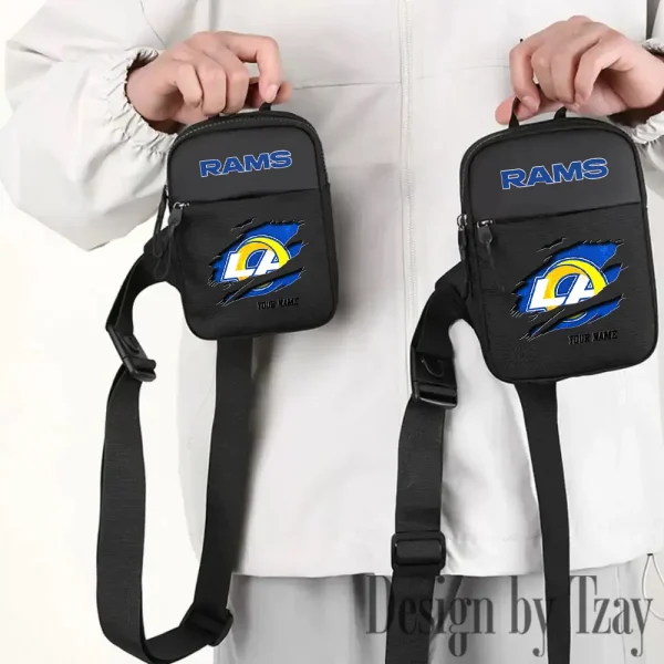 Los Angeles Rams Men Multi-Function Sports Chest Bag Men SPTFCB019 - Image 3