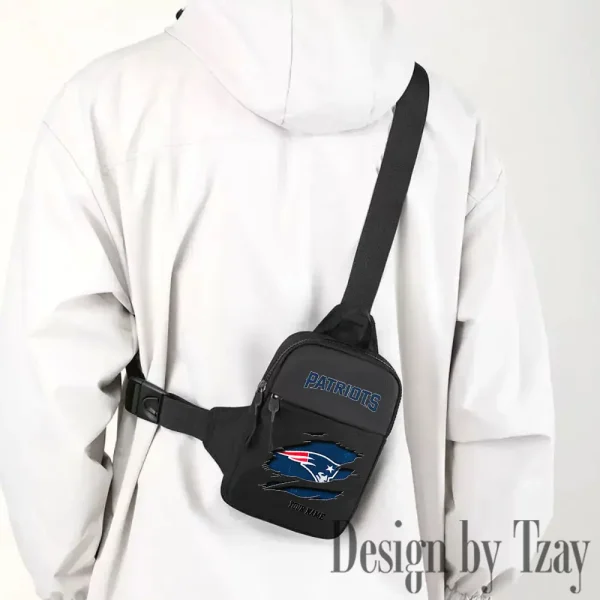 New England Patriots Men Multi-Function Sports Chest Bag Men SPTFCB022 - Image 2