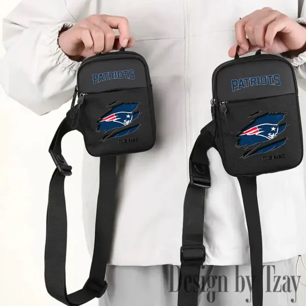 New England Patriots Men Multi-Function Sports Chest Bag Men SPTFCB022 - Image 3