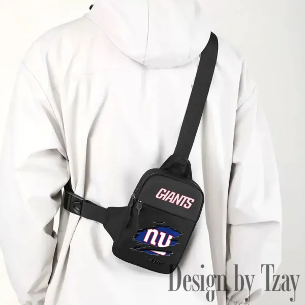 New York Giants Men Multi-Function Sports Chest Bag Men SPTFCB024 - Image 3