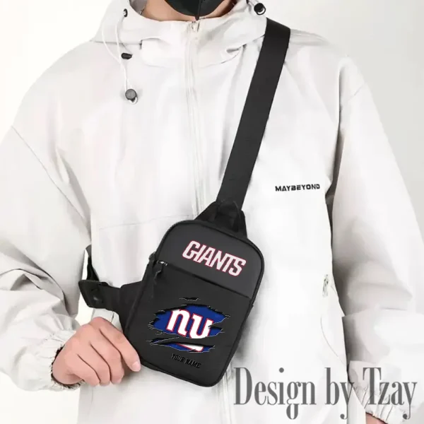 New York Giants Men Multi-Function Sports Chest Bag Men SPTFCB024