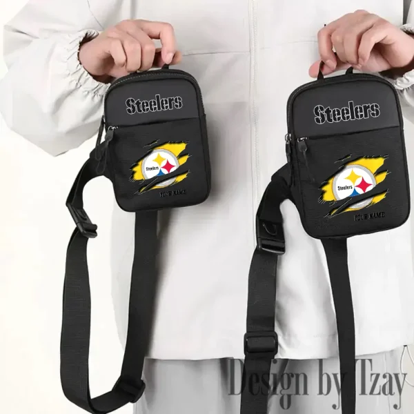 Pittsburgh Steelers Men Multi-Function Sports Chest Bag Men SPTFCB027 - Image 3