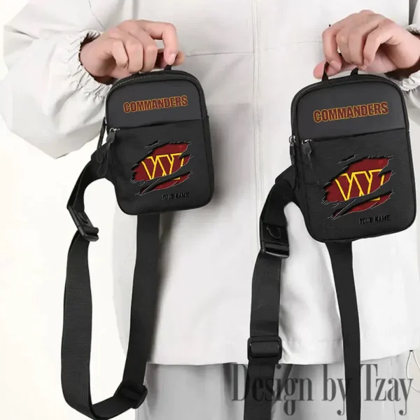 Washington Commanders Men Multi-Function Sports Chest Bag Men SPTFCB032 - Image 3