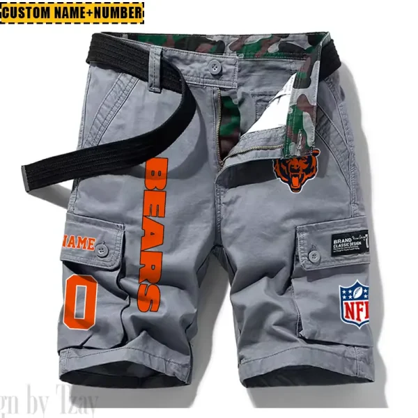 Chicago Bears New Summer Men Cargo Shorts Fashion 2025  SPTNSM006