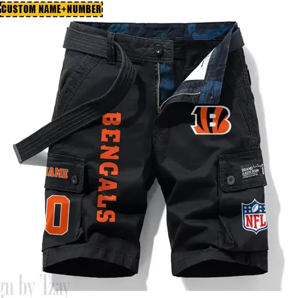 Cincinnati Bengals New Summer Men Cargo Shorts Fashion 2025  SPTNSM007