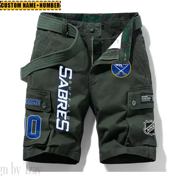 Buffalo Sabres New Summer Men Cargo Shorts Fashion 2025 SPTNSM035 - Image 4