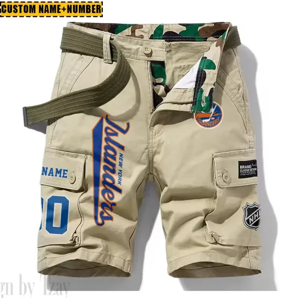 New York Islanders New Summer Men Cargo Shorts Fashion 2025 SPTNSM050 - Image 5