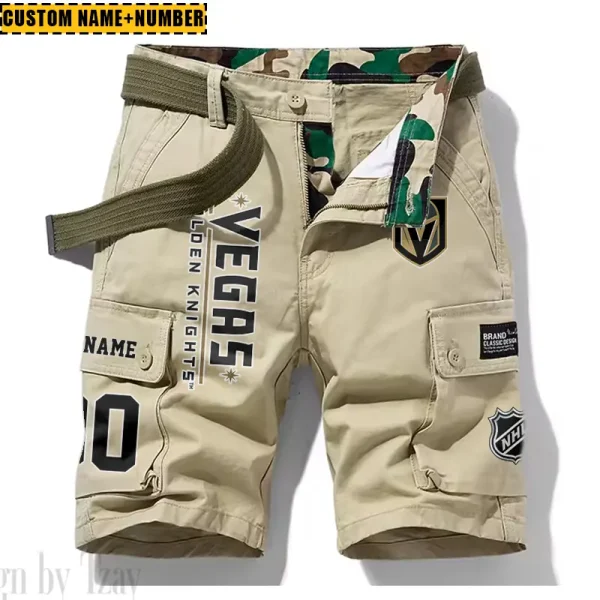 Vegas Golden Knights New Summer Men Cargo Shorts Fashion 2025 SPTNSM057 - Image 4