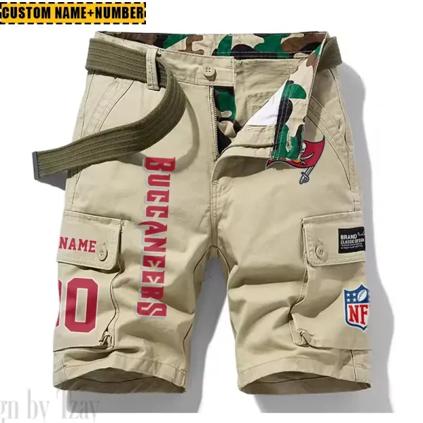 Tampa Bay Buccaneers New Summer Men Cargo Shorts Fashion 2025  SPTNSM030
