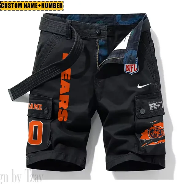 Chicago Bears New Summer Men Cargo Shorts Fashion 2025 SPTNSM070