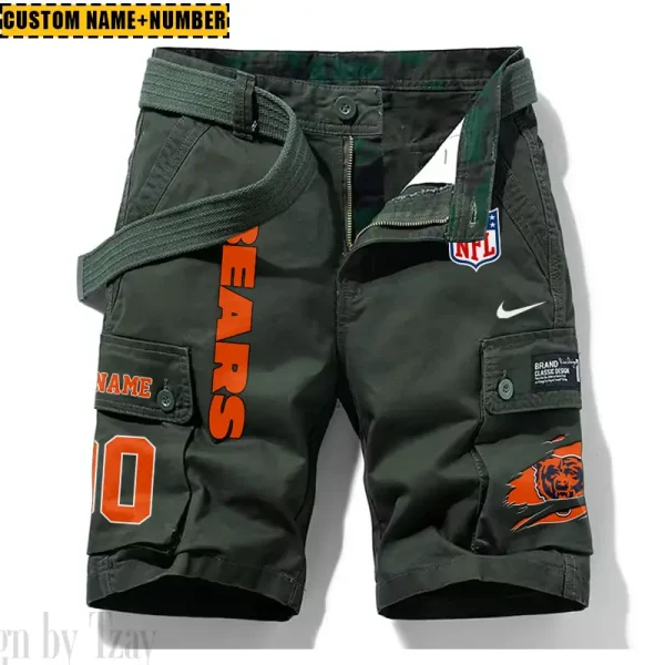 Chicago Bears New Summer Men Cargo Shorts Fashion 2025 SPTNSM070 - Image 4