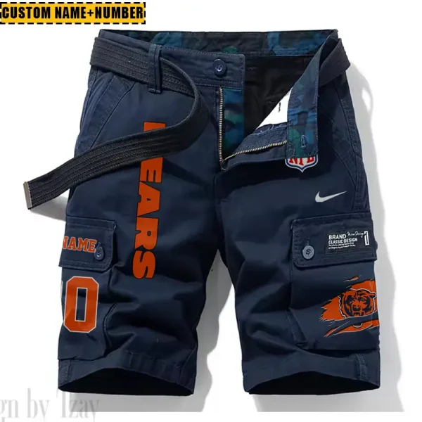 Chicago Bears New Summer Men Cargo Shorts Fashion 2025 SPTNSM070 - Image 5