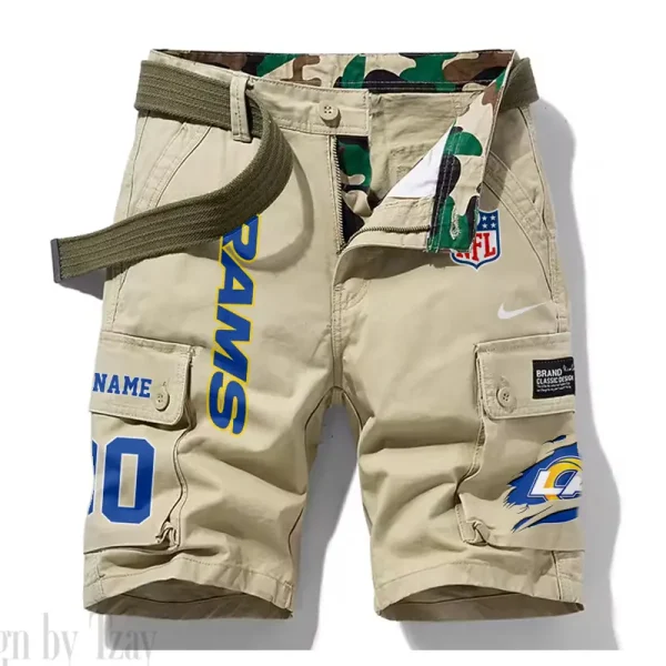 Los Angeles Rams New Summer Men Cargo Shorts Fashion 2025 SPTNSM083 - Image 5