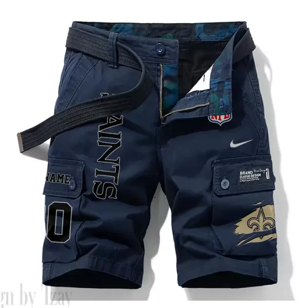 New Orleans Saints New Summer Men Cargo Shorts Fashion 2025 SPTNSM087 - Image 5