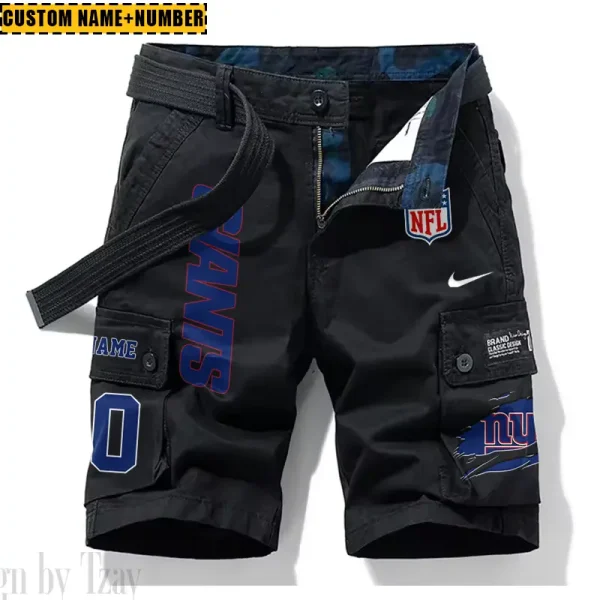 New York Giants New Summer Men Cargo Shorts Fashion 2025 SPTNSM088