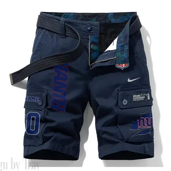 New York Giants New Summer Men Cargo Shorts Fashion 2025 SPTNSM088 - Image 3