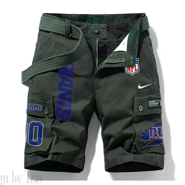 New York Giants New Summer Men Cargo Shorts Fashion 2025 SPTNSM088 - Image 5