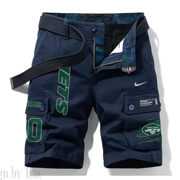 New York Jets New Summer Men Cargo Shorts Fashion 2025 SPTNSM089 - Image 4