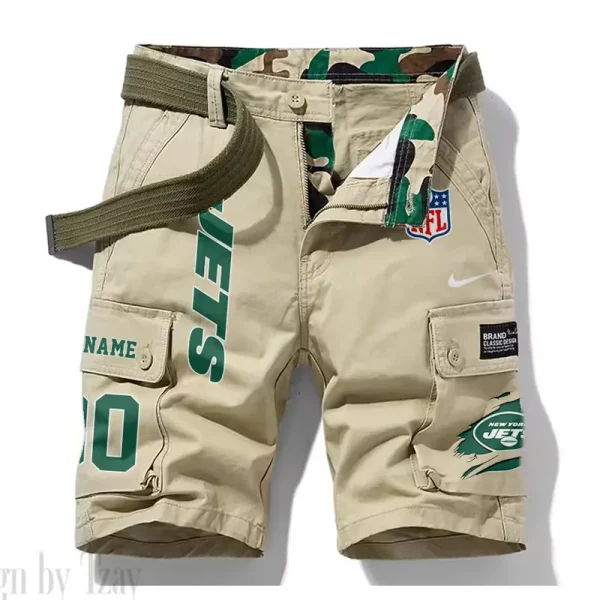 New York Jets New Summer Men Cargo Shorts Fashion 2025 SPTNSM089 - Image 5