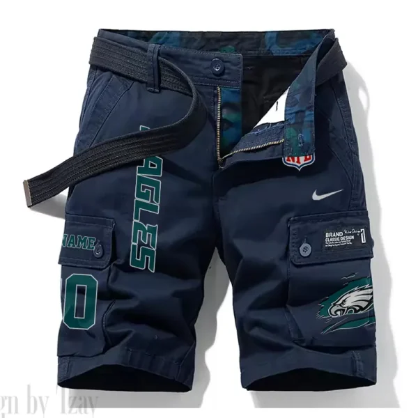 Philadelphia Eagles New Summer Men Cargo Shorts Fashion 2025 SPTNSM090 - Image 3