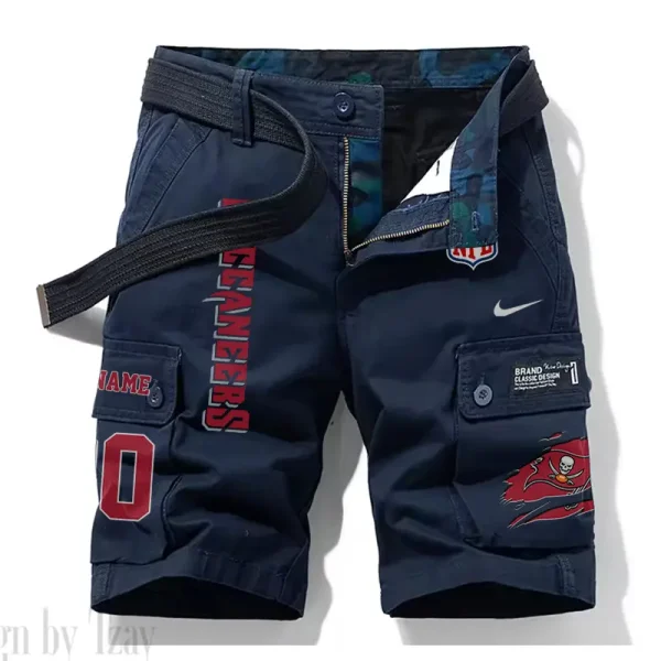 Tampa Bay Buccaneers New Summer Men Cargo Shorts Fashion 2025 SPTNSM094 - Image 3