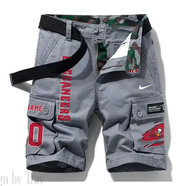 Tampa Bay Buccaneers New Summer Men Cargo Shorts Fashion 2025 SPTNSM094 - Image 5