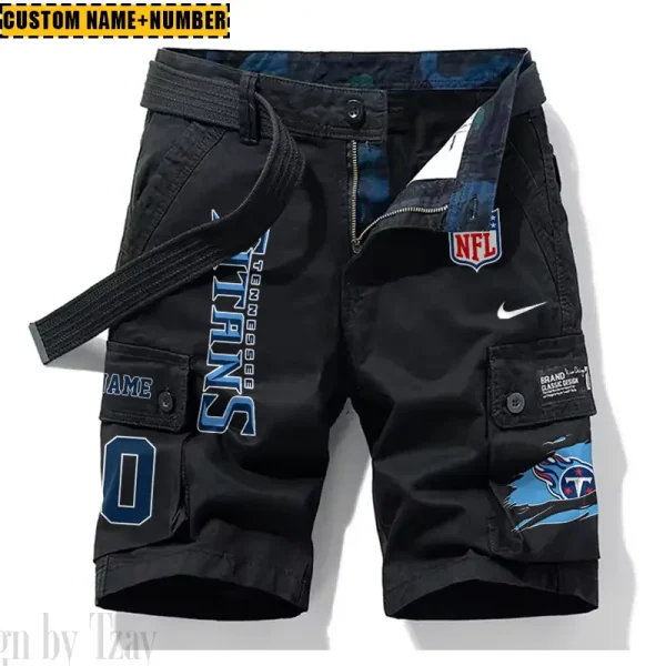 Tennessee Titans New Summer Men Cargo Shorts Fashion 2025 SPTNSM095