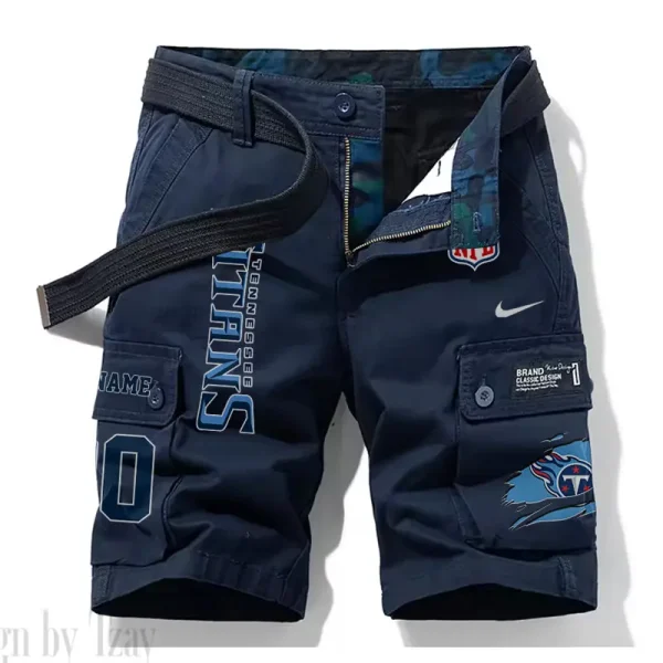 Tennessee Titans New Summer Men Cargo Shorts Fashion 2025 SPTNSM095 - Image 4