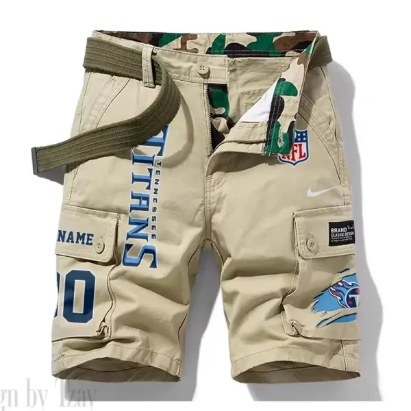 Tennessee Titans New Summer Men Cargo Shorts Fashion 2025 SPTNSM095 - Image 5
