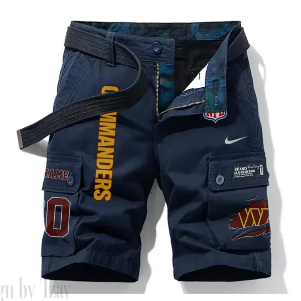 Washington Commanders New Summer Men Cargo Shorts Fashion 2025 SPTNSM096 - Image 3