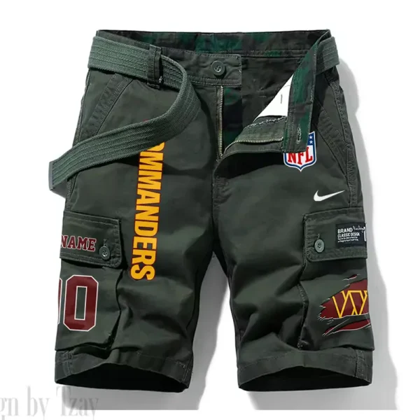 Washington Commanders New Summer Men Cargo Shorts Fashion 2025 SPTNSM096 - Image 4