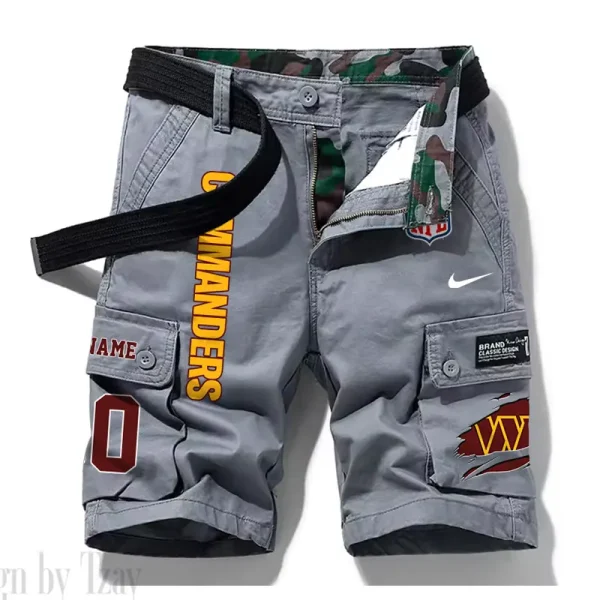 Washington Commanders New Summer Men Cargo Shorts Fashion 2025 SPTNSM096 - Image 5