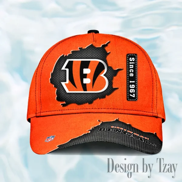 Cincinnati Bengals Hat Cap Youth Strap Back New Design 2025 AZCCAP742
