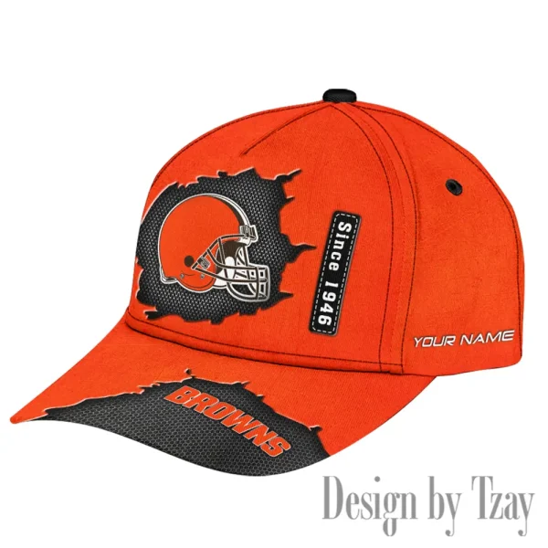 Cleveland Browns Hat Cap Youth Strap Back New Design 2025 AZCCAP743 - Image 2