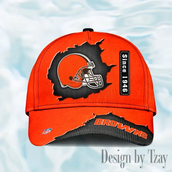 Cleveland Browns Hat Cap Youth Strap Back New Design 2025 AZCCAP743