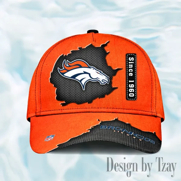 Denver Broncos Hat Cap Youth Strap Back New Design 2025 AZCCAP745