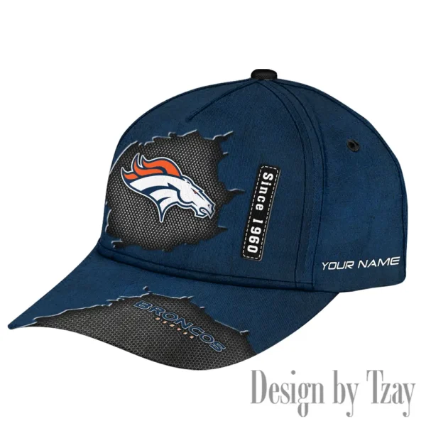 Denver Broncos Hat Cap Youth Strap Back New Design 2025 AZCCAP746 - Image 2
