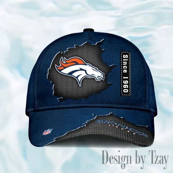 Denver Broncos Hat Cap Youth Strap Back New Design 2025 AZCCAP746