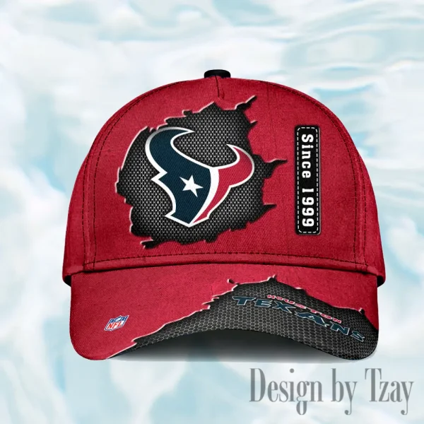 Houston Texans Hat Cap Youth Strap Back New Design 2025 AZCCAP751