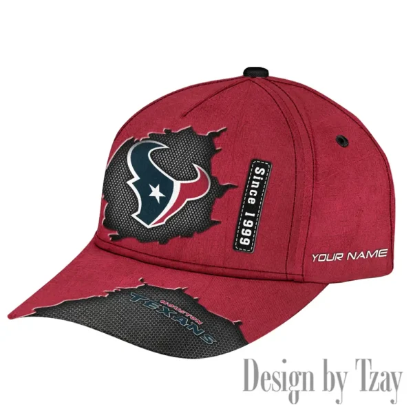 Houston Texans Hat Cap Youth Strap Back New Design 2025 AZCCAP751 - Image 2