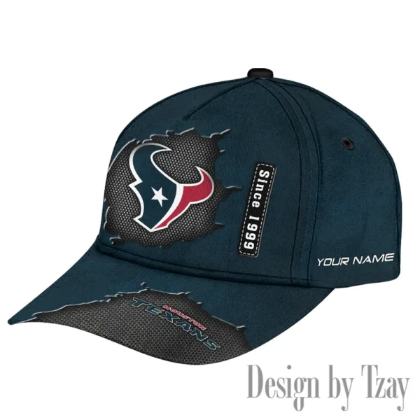 Houston Texans Hat Cap Youth Strap Back New Design 2025 AZCCAP752 - Image 2