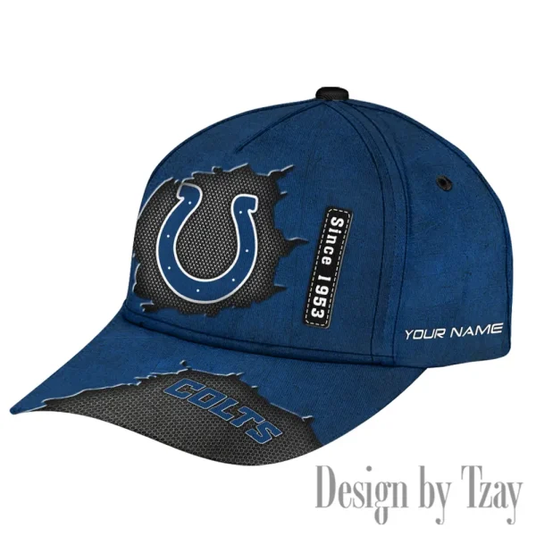 Indianapolis Colts Hat Cap Youth Strap Back New Design 2025 AZCCAP753