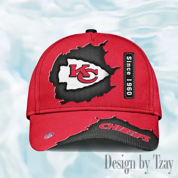 Kansas City Chiefs Hat Cap Youth Strap Back New Design 2025 AZCCAP756