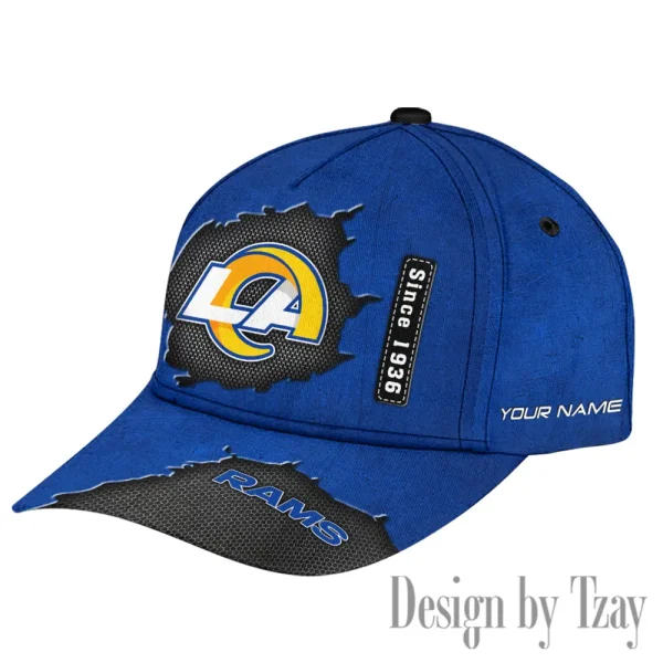 Los Angeles Rams Hat Cap Youth Strap Back New Design 2025 AZCCAP761 - Image 2