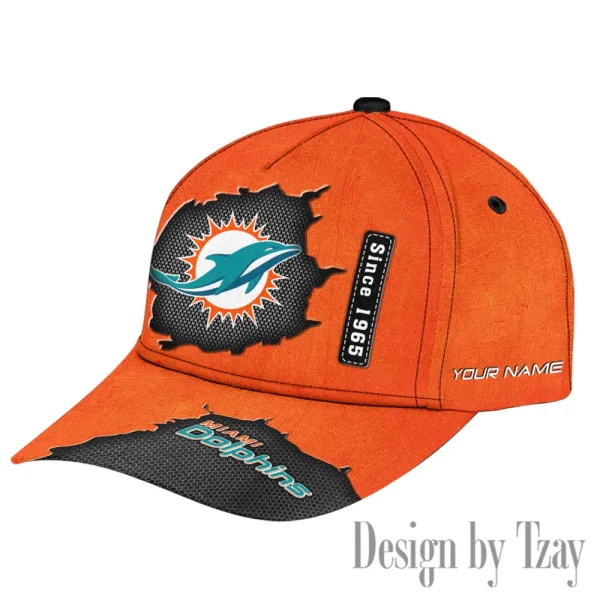Miami Dolphins Hat Cap Youth Strap Back New Design 2025 AZCCAP764