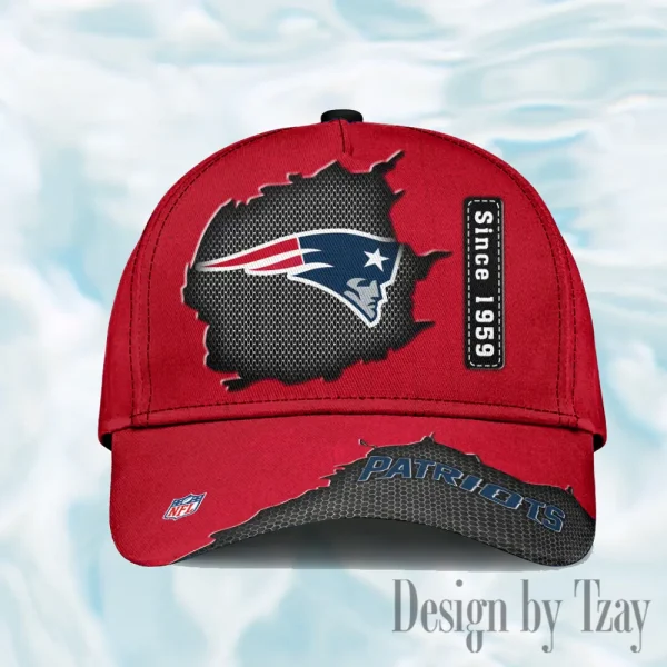 New England Patriots Hat Cap Youth Strap Back New Design 2025 AZCCAP768