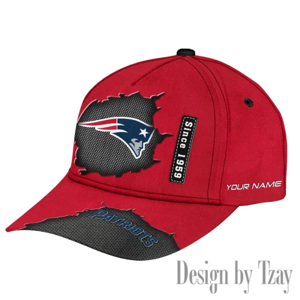 New England Patriots Hat Cap Youth Strap Back New Design 2025 AZCCAP768 - Image 2