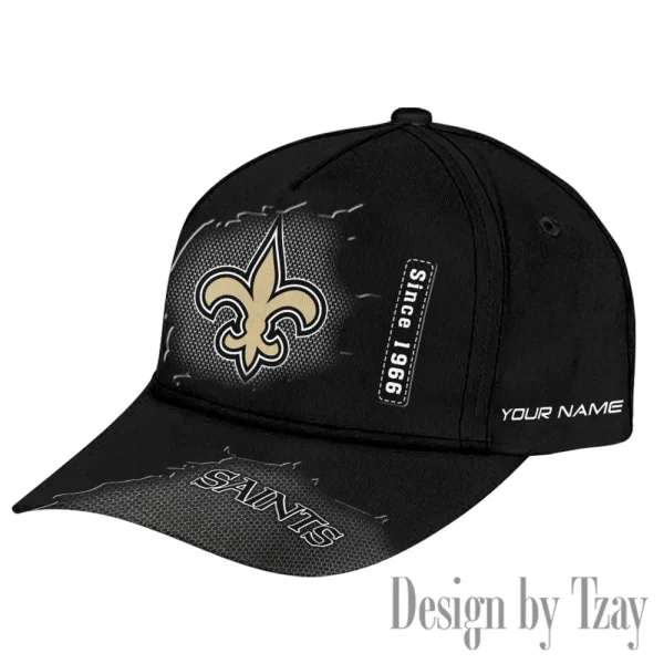 New Orleans Saints Hat Cap Youth Strap Back New Design 2025 AZCCAP769 - Image 2